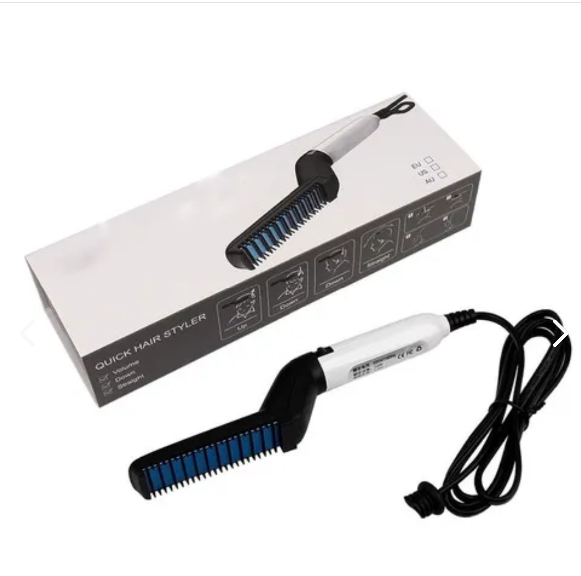 Plancha De Barba Peinadora Alisadora Men