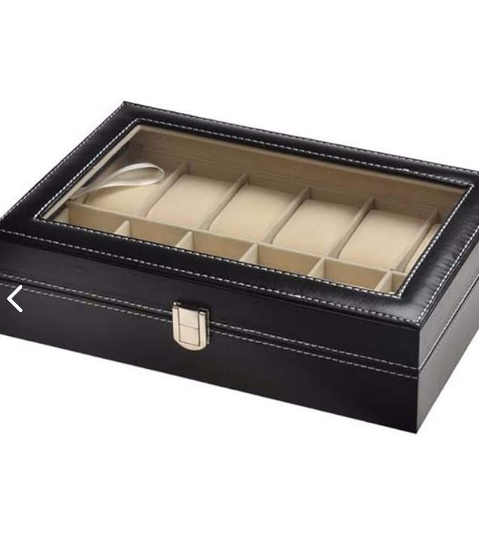 ORGANIZADOR DE RELOJES 12 PUESTOS