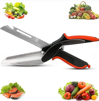 Tijera Pelador Cortador De Verduras 6 en 1